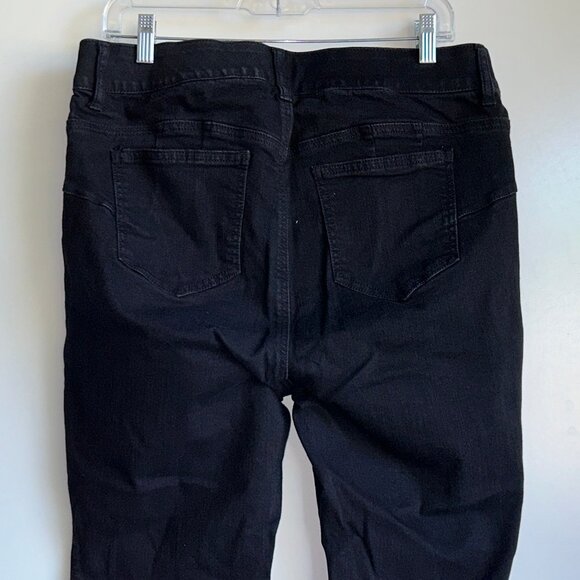 TORRID Bombshell Flare Leg Premium Stretch Black Jeans Size 14S - Picture 5 of 13